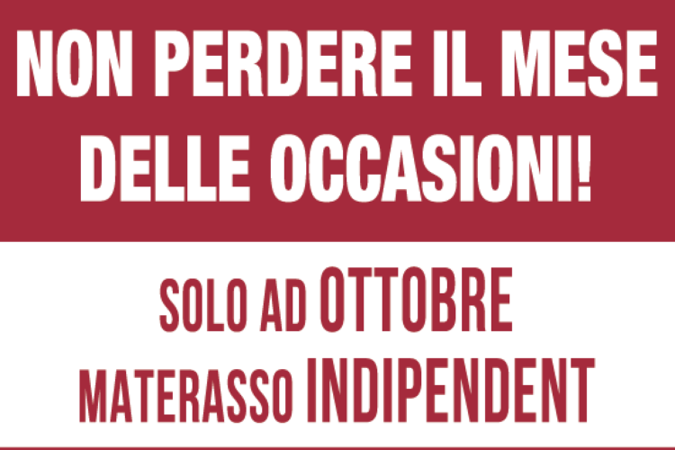 Materasso Indipendent Permaflex Super Promo Palermo