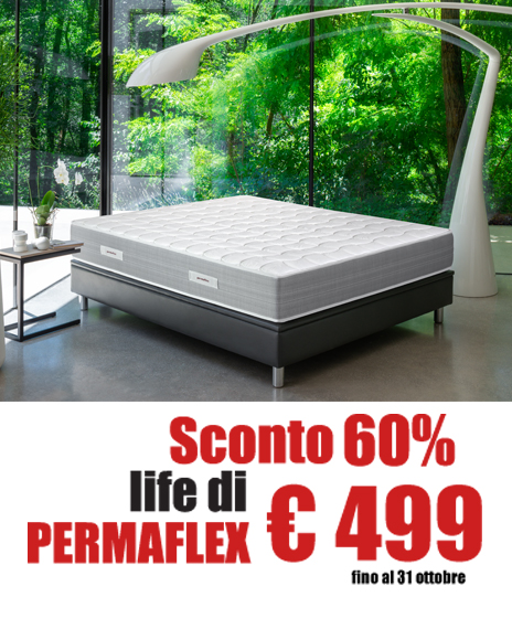 Promozione Permaflex materasso Life - nocte materassi