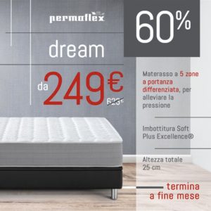 Promo Permaflex Dream ottobre 2021